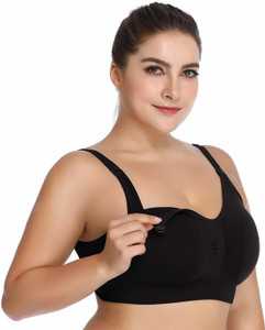 Zylum Fashion Women Feeding Bra Women Maternity/Nursing Lightly Padded Bra