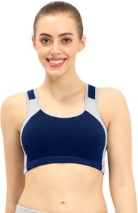 Envie Women Lightly Padded Sports Bra/Non-Wired Removable Padded Racerback Sports Bra Women Sports Lightly Padded Bra