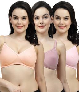 Shyam Sons FLAIR Femina Double Layered Women Bralette Non Padded Bra