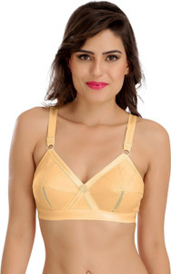 SONA Women's Perfecto Cotton Full Coverage Non-Padded Wirefree Everyday Bra महिलाओं के लिए मिनिमाइज़र नॉन-पैडेड ब्रा