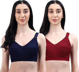 Auletics Women Full Coverage C Cup Non Padded Bra Women Full Coverage Non Padded Bra