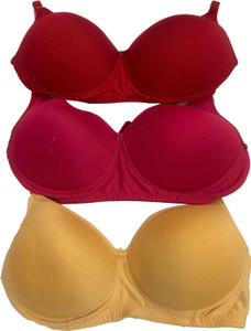 NAVRISE Lightweight Padded Support Bra for Women with Adjustable Straps Comfortable Fit Women Everyday Lightly Padded Bra