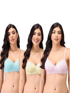 Narsingha Dreams Women's Cotton Lightly Padded Non-Wired Women T-Shirt Lightly Padded Bra