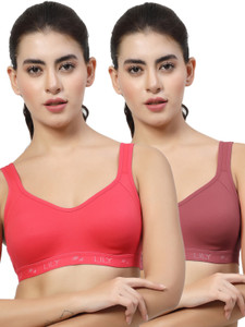LILY Strops555 Women Sports Non Padded Bra