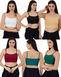 LADHAVA Sports Bra For Women Gym Tops Ladies Underwear Non-Padded Women Bralette Non Padded Bra