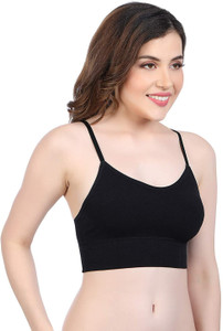 Vinbila Casual Self Design Women Black Top