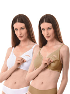 Vanila Women’s Non-Padded Wirefree Nursing Bra Women Maternity/Nursing Non Padded Bra