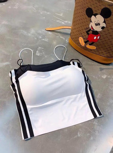 Vinbila Casual Solid Women White, Black Top