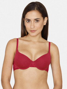 ZIVAME Women Balconette Lightly Padded Bra