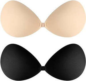 Cheekee Adhesive Bra Women Push-up Lightly Padded Bra