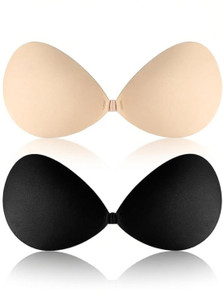 Cheekee Adhesive Bra Women Push-up Lightly Padded Bra