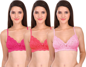 Featherline Comfy Lace Non Padded Non Wired T-Shirt Bras Women T-Shirt Non Padded Bra
