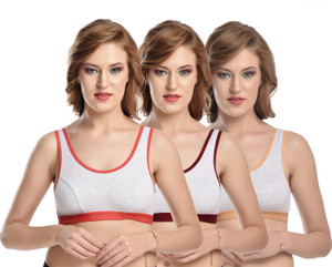 TEENPLUS Women Sports Non Padded Bra