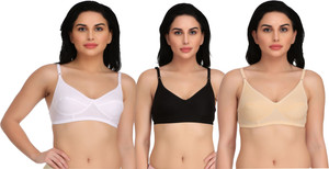 EMPISTO Women Full Coverage Non Padded Bra