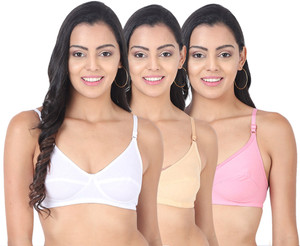 CHILEELIFE Women Bralette Non Padded Bra