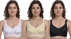 MIESTILO Heavy Bust Women Full Coverage Non Padded Bra