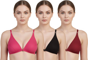 DILSOZ ENG-Front Open Women Plunge Non Padded Bra