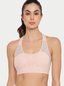 Enamor SB08 Racer Back Medium-Impact Women Sports Lightly Padded Bra