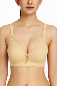 Hpa Women’s Light Padded Full Coverage Bra | Size Adjustable Straps & Self Lining Women Everyday Lightly Padded Bra