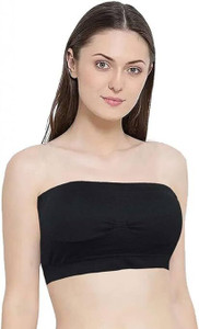 LOAFSMITH Black Tube Bra Women Everyday Lightly Padded Bra