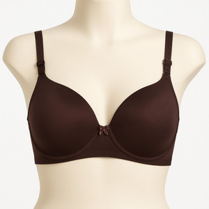 Piylu Women's Printed Lightly Padded T-Shirt Bra Women T-Shirt Lightly Padded Bra