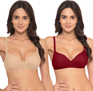 KOMLI Komli Heavily Padded Push-up Cotton Rich Bra Women Push-up Heavily Padded Bra