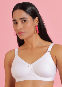 Dollar Missy Wire-Free Crossover Support Everyday Women Everyday Non Padded Bra