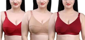 JD LINGERIE Full Coverage 18mm Bra Women Full Coverage Non Padded Bra