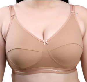 DOLINO Plus Size Lycra Comfortable Fit Bra With Super Soft Facric Quality Pack Of 1 Women Full Coverage Non Padded Bra