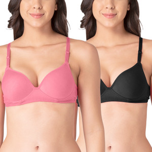 KOMLI Komli Heavily Padded Push-up Cotton Rich Bra Women Push-up Heavily Padded Bra