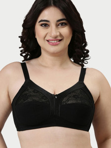 Enamor Full Coverage, Wirefree A014 Super Contouring M-frame Full Support Fab-Cool Women Full Coverage Non Padded Bra