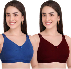 Bella Beauty Non Padded Full Coverage Seamed-Cup T-Shirt Bras Women Full Coverage Non Padded Bra