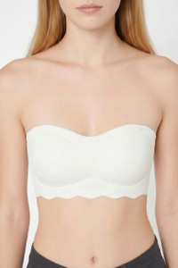 Lingerie Park Strapless Bra Additional Transparent Straps Given As Per choice Women Full Coverage Lightly Padded Bra