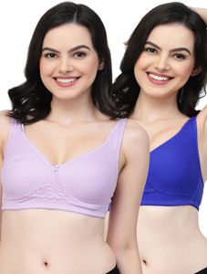 COLLEGE GIRL CG1214 Double Layered Women T-Shirt Non Padded Bra