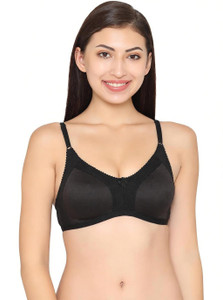 Clovia Cotton Rich Non-Wired Spacer Cup T-Shirt Bra Women T-Shirt Non Padded Bra