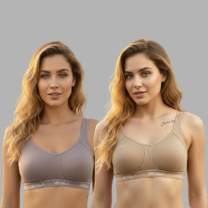 Vanila (Size 32, Pack of 1) Women Sports Non Padded Bra