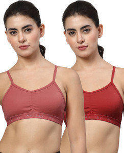 LILY stropSyliaD Women Sports Non Padded Bra