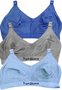 Funahme Bra Women Full Coverage Non Padded Bra