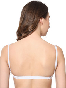 Bewild Backless Transparent Straps bra महिलाओं के लिए फुल कवरेज नॉन-पैडेड ब्रा