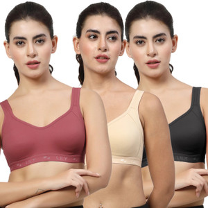 LILY Strops555 Women Sports Non Padded Bra