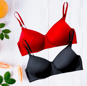 Piylu Women Full Coverage Lightly Padded Bra