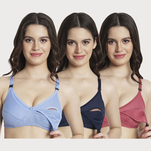 FARHA BEAUTY FB AMERICAN MOTHER Women Maternity/Nursing Non Padded Bra