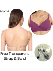 Bewild Women T-Shirt Non Padded Bra