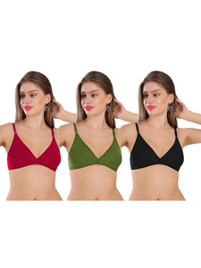 FASHARIOUS Full coverge Push Up Teen Age Bra Women And Girls Women Everyday Non Padded Bra