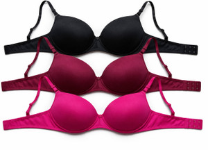 Ditenza Women T-Shirt Lightly Padded Bra
