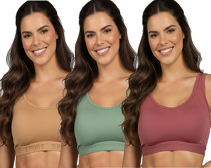 ASADHOSIERY AYRA Women Sports Non Padded Bra