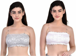 VS Beauti 521 WHITE-GREY Girls Everyday Lightly Padded Bra