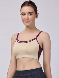 Floret Floret Women's Seamless Adjustable Straps & Removable Pads Sports Bras Women Sports Lightly Padded Bra