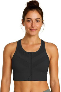 Fashiol Fashiol Mesh Net Air Sports Bra Women Sports Lightly Padded Bra