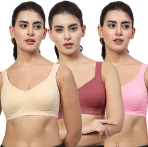 LILY Strops555 Women Sports Non Padded Bra